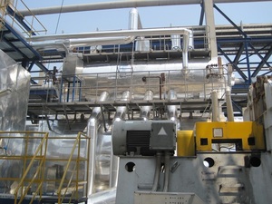 廢氣焚燒，余熱鍋爐-Exhaust gas incineration, waste heat boiler